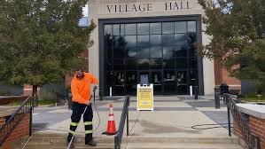 Government building power washing Bay Area